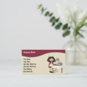 ベーカリーの名刺 名刺 (スタンド正面)