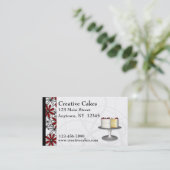 ベーカリーの名刺 名刺 (スタンド正面)