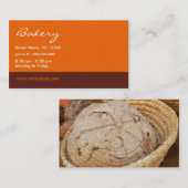 ベーカリーの名刺 名刺 (正面/裏面)