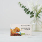 ベーカリーの名刺 名刺 (スタンド正面)