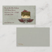 ベーカリーの名刺 名刺 (正面/裏面)