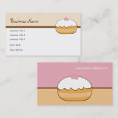 ベーカリーの名刺 名刺 (正面/裏面)