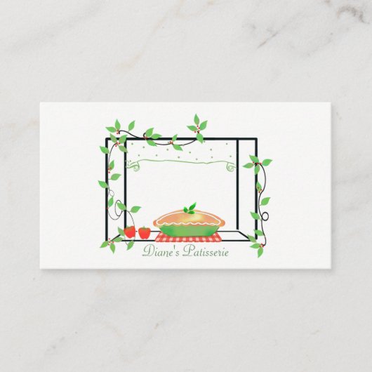 ベーカリーの名刺 名刺 (正面)