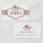 ベーカリーの名刺 名刺 (正面/裏面)