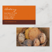 ベーカリーの名刺 名刺 (正面/裏面)
