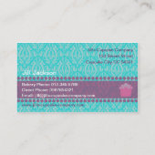 ベーカリーの名刺 名刺 (裏面)