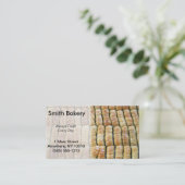 ベーカリーの名刺 名刺 (スタンド正面)