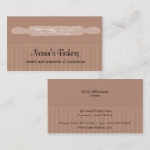 ベーカリーの名刺 名刺 (正面/裏面)