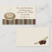 ベーカリーの名刺 名刺 (正面/裏面)