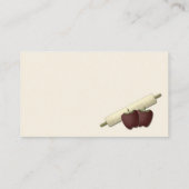 ベーカリーの名刺 名刺 (裏面)