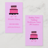 ベーカリーの名刺 名刺 (正面/裏面)