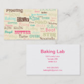 ベーカリーの名刺 名刺 (正面/裏面)