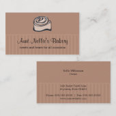 ベーカリーの名刺 名刺 (正面/裏面)