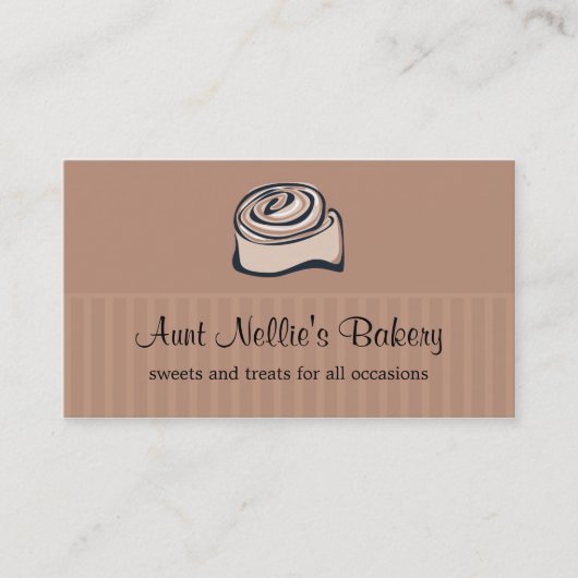 ベーカリーの名刺 名刺 (正面)