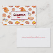 ベーカリーの名刺 名刺 (正面/裏面)