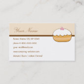 ベーカリーの名刺 名刺 (裏面)