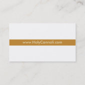 ベーカリーの名刺 名刺 (裏面)