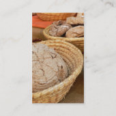 ベーカリーの名刺 名刺 (裏面)