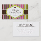 ベーカリーの名刺 名刺 (正面/裏面)