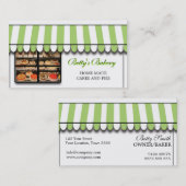 ベーカリーの名刺 名刺 (正面/裏面)