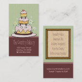 ベーカリーの名刺 名刺 (正面/裏面)