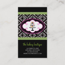 ベーカリーの名刺