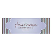 ベーカリーの名札 名札 (正面)