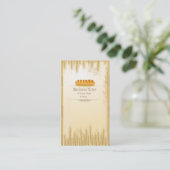 ベーカリーの店の名刺 名刺 (スタンド正面)