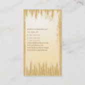 ベーカリーの店の名刺 名刺 (裏面)