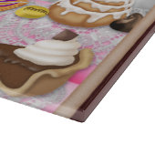 ベーカリーの窓ガラスのまな板 カッティングボード (角)