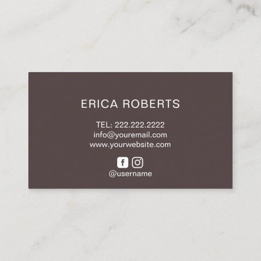 ベーカリーの金ゴールドのケーキのロゴのエレガントな甘いブティックのシェフ 名刺 (裏面)