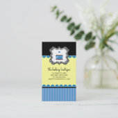 ベーカリーまたはカップケーキの店の名刺 名刺 (スタンド正面)