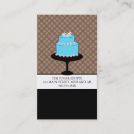 ベーカリーまたはケーキデザイナーの名刺 名刺