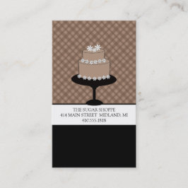 ベーカリーまたはケーキデザイナーの名刺 名刺