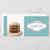 ベーカリーまたはCookieのビジネス向けギフト券 (正面/裏面)