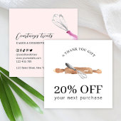 ベーカリーアースウィスクシェフロゴケータリング事業 割引カード