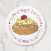 ベーカリーイタリアンゼッポール揚げパストリ焼いたー フェイバータグ (正面)