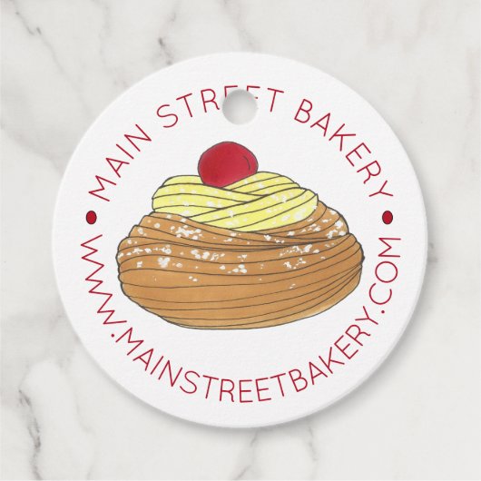 ベーカリーイタリアンゼッポール揚げパストリ焼いたー フェイバータグ (正面)