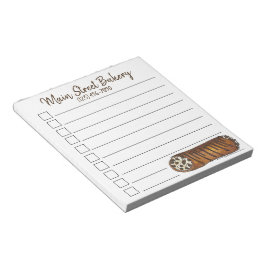 ベーカリーイタリアンチョコレートチップカノリ菓子 ノートパッド