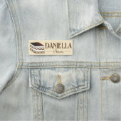 ベーカリーイタリアンティラミスデザートフードディナーパーティー 名札 (インサイチュ)