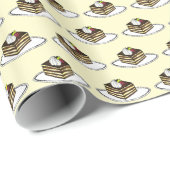 ベーカリーイタリアンティラミスデザートフードパスティセリア ラッピングペーパー (ロールコーナー)