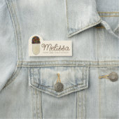 ベーカリーイタリアンバタークッキーチョコレートフラッシング 名札 (インサイチュ)