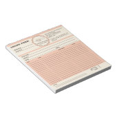 ベーカリーウィスクオーダー型枠 ノートパッド (アングル)