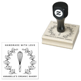 ベーカリーウィスクリース ラバースタンプ
