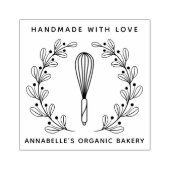 ベーカリーウィスクリース ラバースタンプ (インプリント)