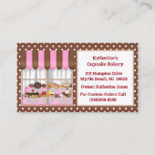 ベーカリーウィンドウと名刺付き 名刺 (正面)