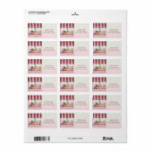 ベーカリーウィンドウペストリー出荷ラベル ラベル (フルシート)