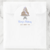 ベーカリーエレガントシール ラウンドシール (バッグ)