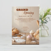 ベーカリーカスタムグランドオープニング招待状 シーズンカード (スタンド正面)
