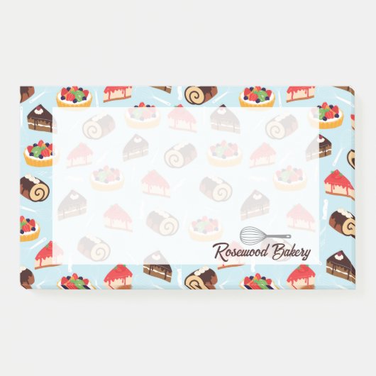 ベーカリーカスタムデザートデザイン ポストイット (正面)